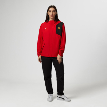 Ferrari férfi kapucnis kabát Rain Red F1 Team 2023