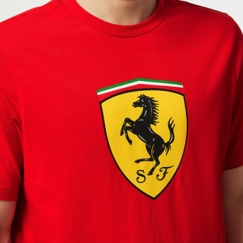 Ferrari férfi póló Shield red F1 Team 2023