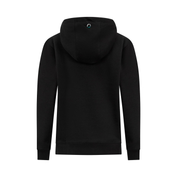 Mercedes AMG Petronas gyerek kapucnis pulóver Logo black F1 Team 2023