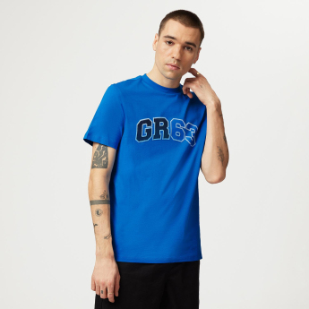 Mercedes AMG Petronas férfi póló George Russell Logo blue F1 Team 2023