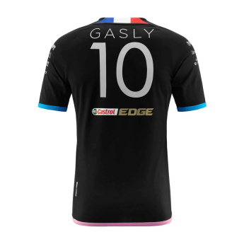 Alpine F1 férfi póló Gasly black F1 Team 2023