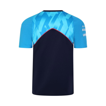 Williams férfi póló sport navy F1 Team 2024