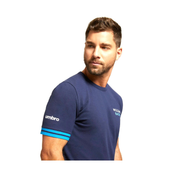 Williams férfi póló Logo navy F1 team 2024