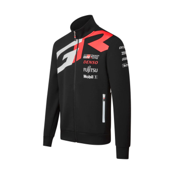 Toyota Gazoo Racing férfi pulóver Zip Black 2023