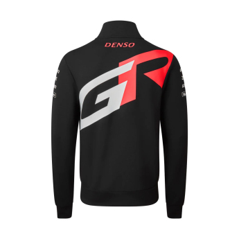 Toyota Gazoo Racing férfi pulóver Zip Black 2023