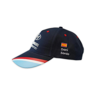 Hyundai Motorsport baseball sapka Sordo logo navy 2023