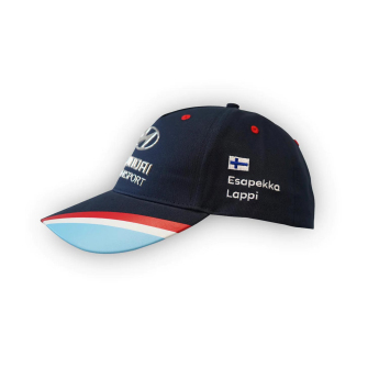 Hyundai Motorsport baseball sapka Lappi logo navy 2023