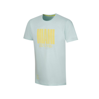 Aston Martin férfi póló Miami GP F1 Team 2025