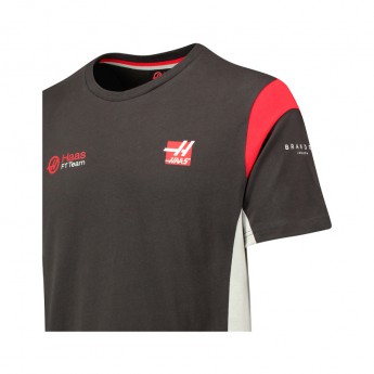 Haas F1 férfi póló grey 2017