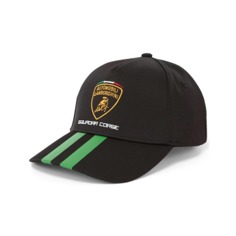 Lamborghini baseball sapka Squadra Corse black 2025