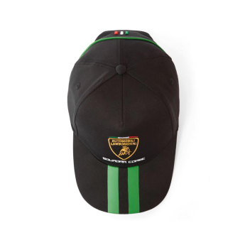 Lamborghini baseball sapka Squadra Corse black 2025