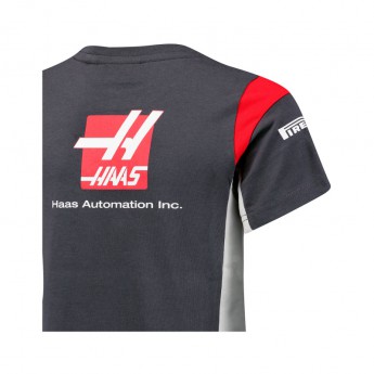 Haas F1 Team gyerek póló grey 2017