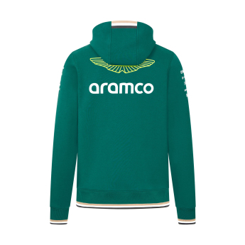Aston Martin gyerek kapucnis pulóver green F1 Team 2024