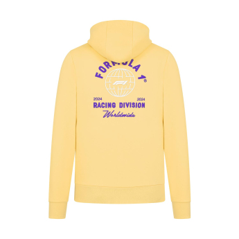 Forma 1 férfi kapucnis pulóver RDW Hoody Pale Banana F1 2024