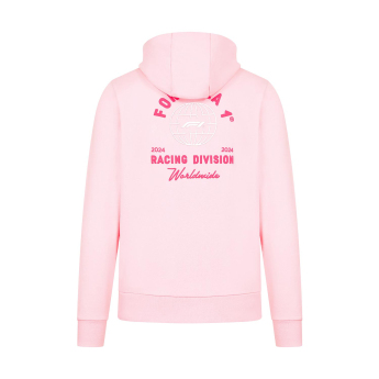 Forma 1 férfi kapucnis pulóver RDW Hoody Primrose Pink F1 2024
