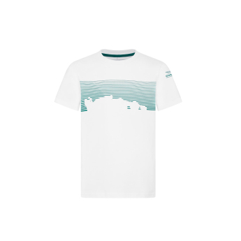 Aston Martin gyerek póló Graphic White F1 Team 2024