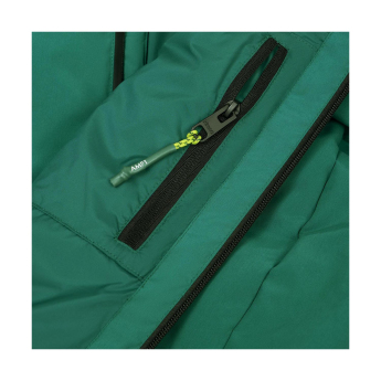 Aston Martin férfi kapucnis kabát Puffy Alonso green F1 Team 2025