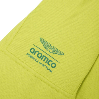 Aston Martin férfi pulóver Patch Alonso Kimoa yellow F1 Team 2025