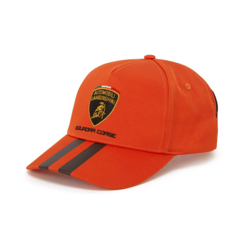 Lamborghini baseball sapka Squadra Corse orange 2025