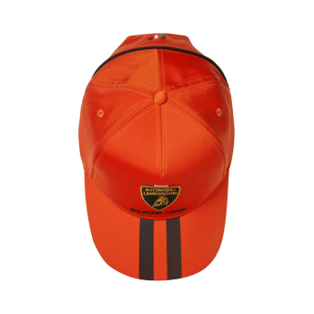 Lamborghini baseball sapka Squadra Corse orange 2025