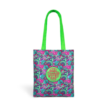 Stake Kick Sauber bevásárló táska Valtteri Bottas Keep Things Weird colors F1 Team 2024