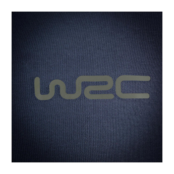 WRC championship férfi kapucnis pulóver Zipper Classic navy 2024