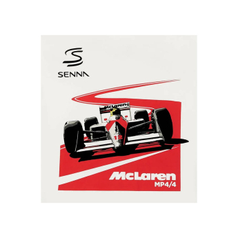 Ayrton Senna férfi póló Graphic McLaren X Senna F1 2024