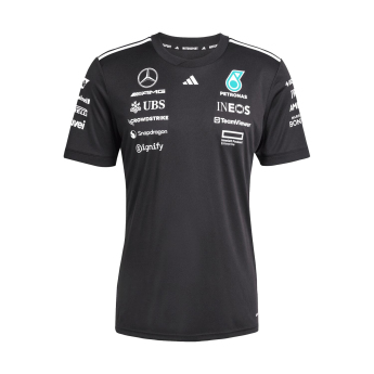 Mercedes AMG Petronas női póló official Teamline Replica black F1 Team 2025