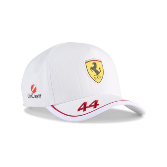 Ferrari baseball sapka Lewis Hamilton white F1 Team 2025
