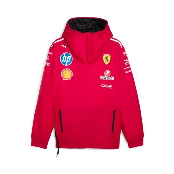 Kurtka męska wiosenna Padded czarna Ferrari F1