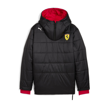 Kurtka męska wiosenna Padded czarna Ferrari F1