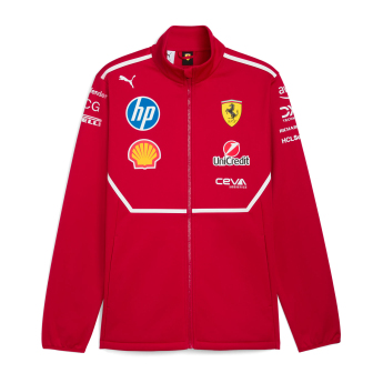 Ferrari férfi kabát softshell official Teamline Replica F1 Team 2025