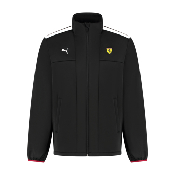 Ferrari férfi kabát softshell Logo black F1 Team 2025