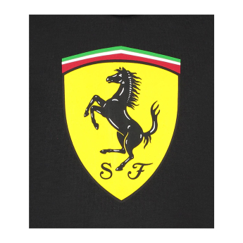 Ferrari gyerek kapucnis pulóver Shield black F1 Team 2025