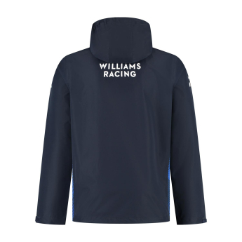 Williams férfi kapucnis kabát Rain official Teamline Replica blue F1 Team 2025