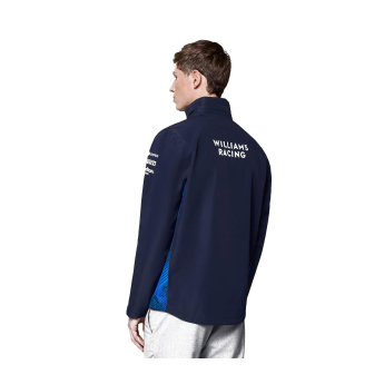 Williams férfi kapucnis kabát Rain official Teamline Replica blue F1 Team 2025