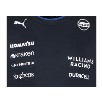 Williams férfi póló official Teamline Replica F1 Team 2025