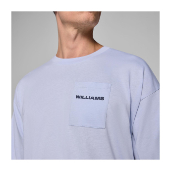 Williams férfi póló Oversized blue F1 Team 2025
