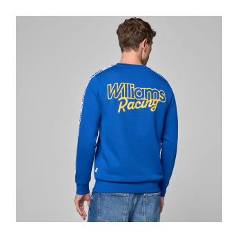 Williams férfi pulóver Pitlane blue F1 Team 2025