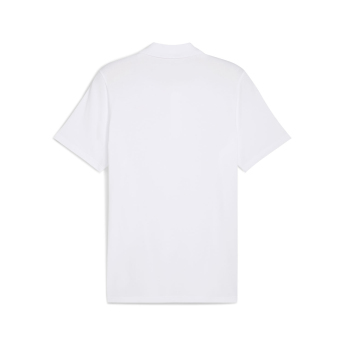 Forma 1 pólóing small logo white F1 Team 2025