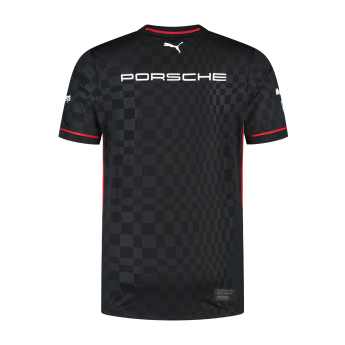 Porsche Motorsport férfi póló official Teamline Replica black 2025
