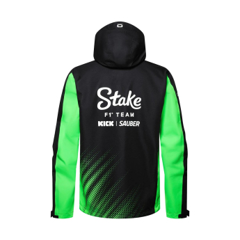 Stake Kick Sauber férfi kapucnis kabát Rain official Teamline Replica F1 Team 2025