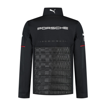 Porsche Motorsport férfi kabát Hybrid official Teamline Replica black 2025