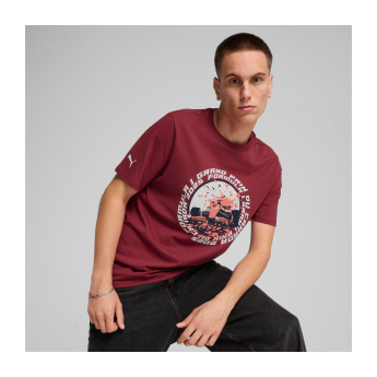 Forma 1 férfi póló Canada GP red 2025