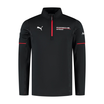 Porsche Motorsport férfi pulóver 1/4 Zip Mid-layer black Team 2026