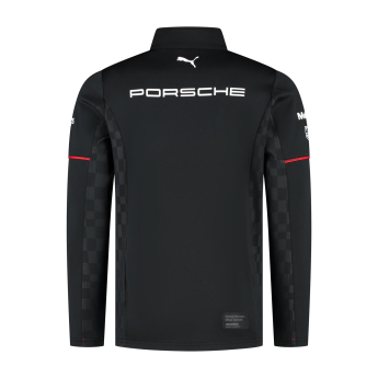 Porsche Motorsport férfi pulóver 1/4 Zip Mid-layer black Team 2026