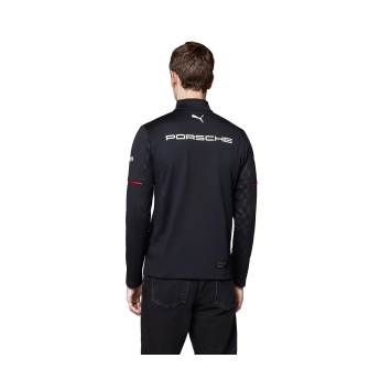 Porsche Motorsport férfi pulóver 1/4 Zip Mid-layer black Team 2026