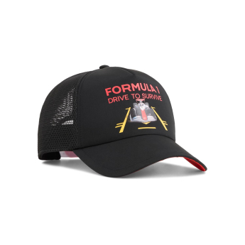 Forma 1 baseball sapka DTS Trucker black F1 Team 2025
