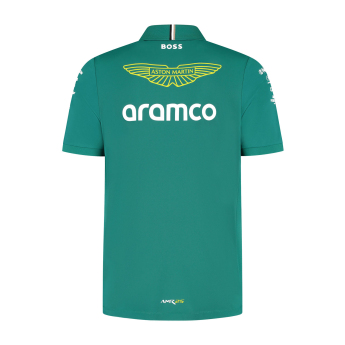 Aston Martin pólóing official Teamline Replica green F1 Team 2025