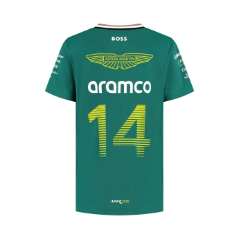 Aston Martin gyerek póló Alonso official Teamline Replica F1 Team 2025
